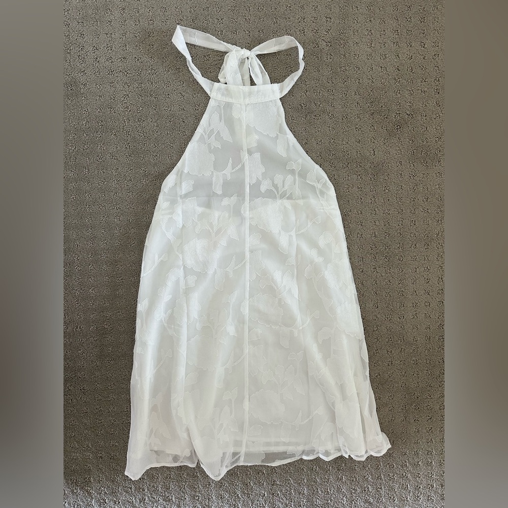 Showpo Ziva Mini Dress in White NWT - Picture 7 of 12